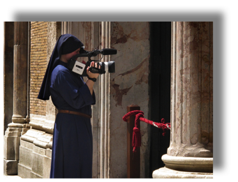 Nun with Camera